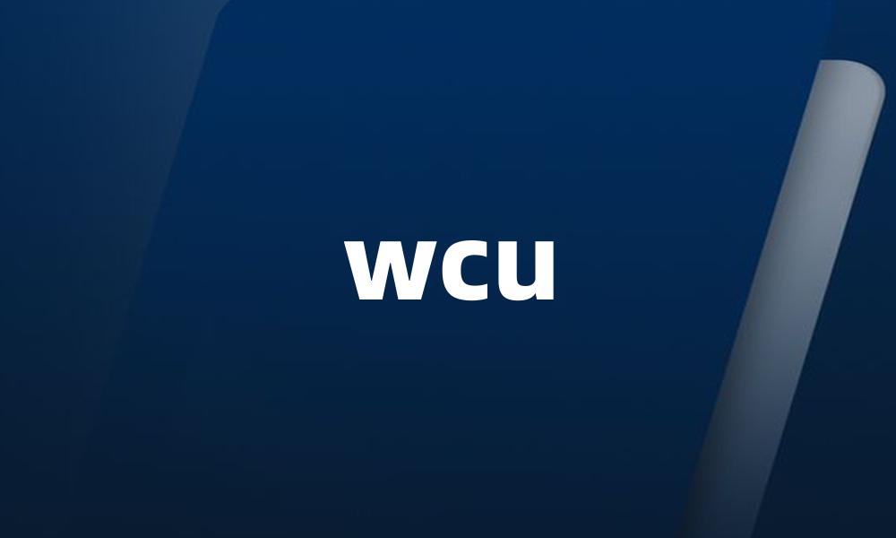 wcu