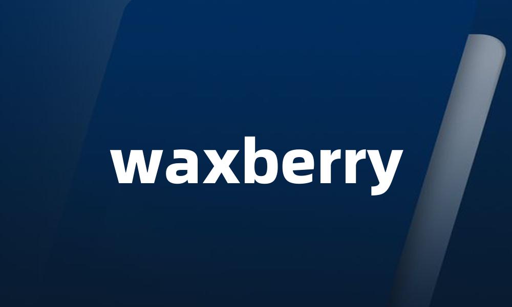 waxberry