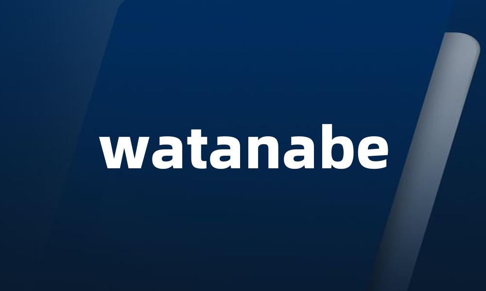 watanabe