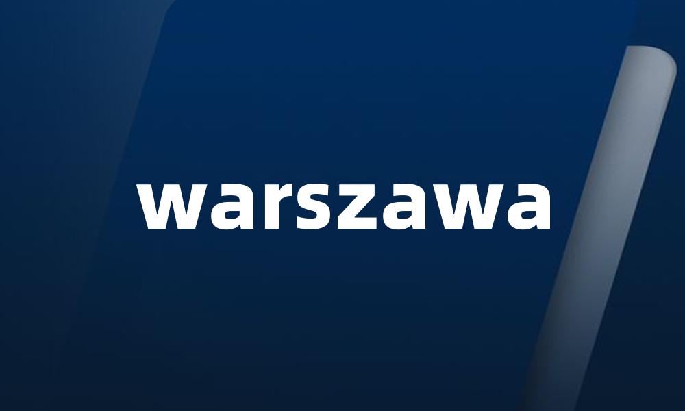 warszawa