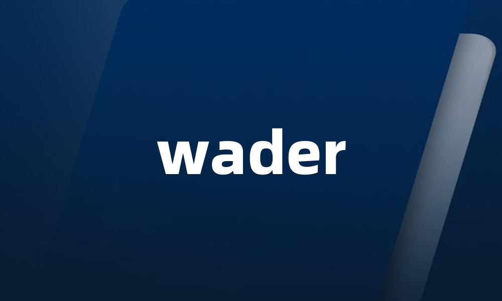 wader