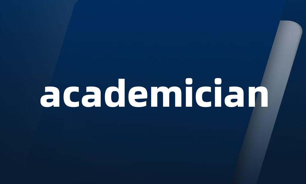 academician