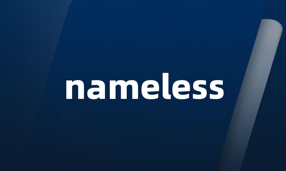 nameless