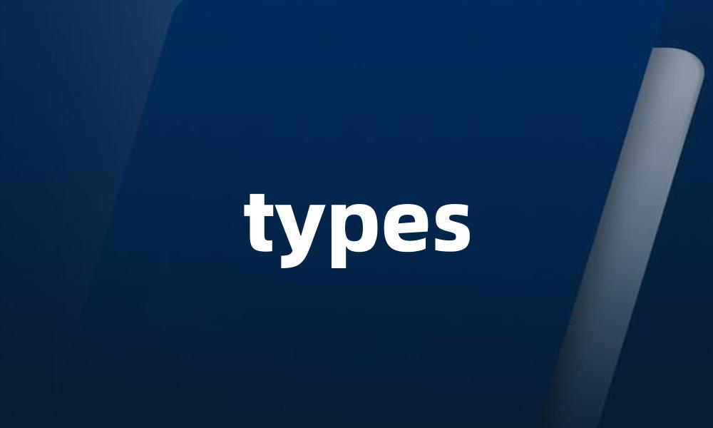 types