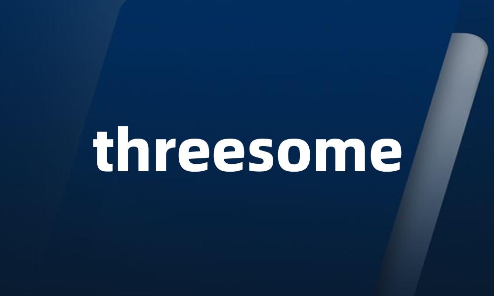 threesome