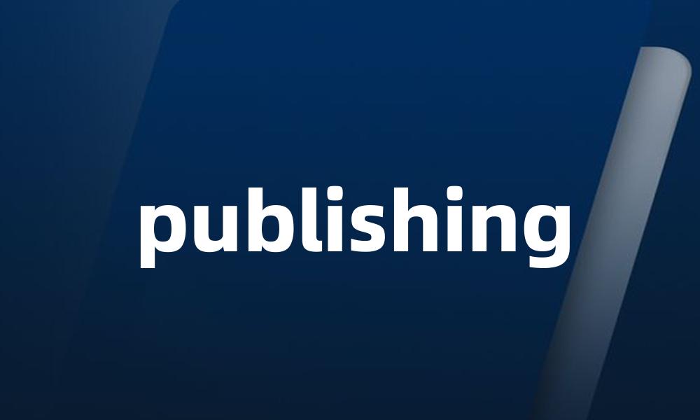 publishing