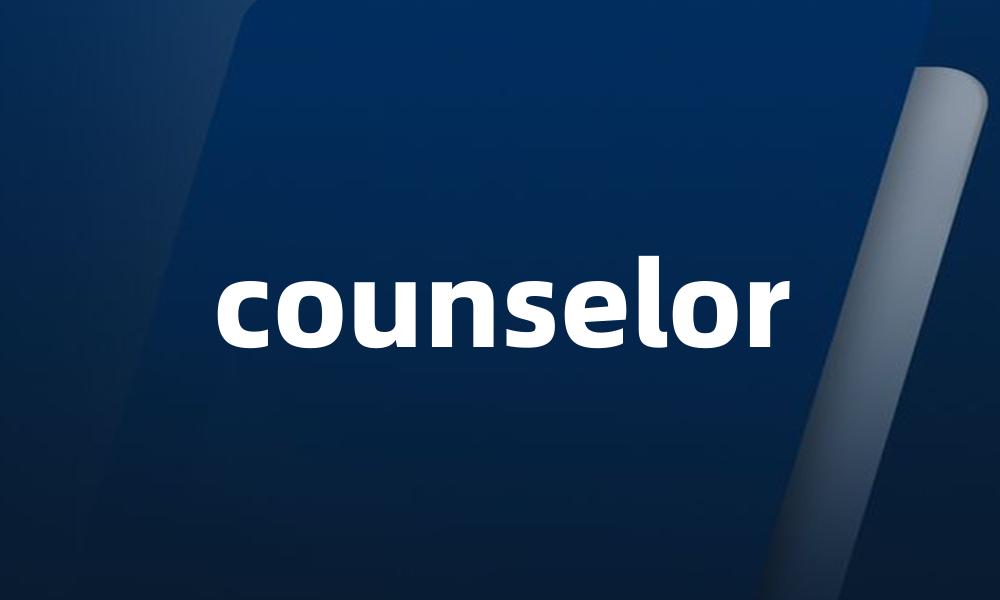 counselor