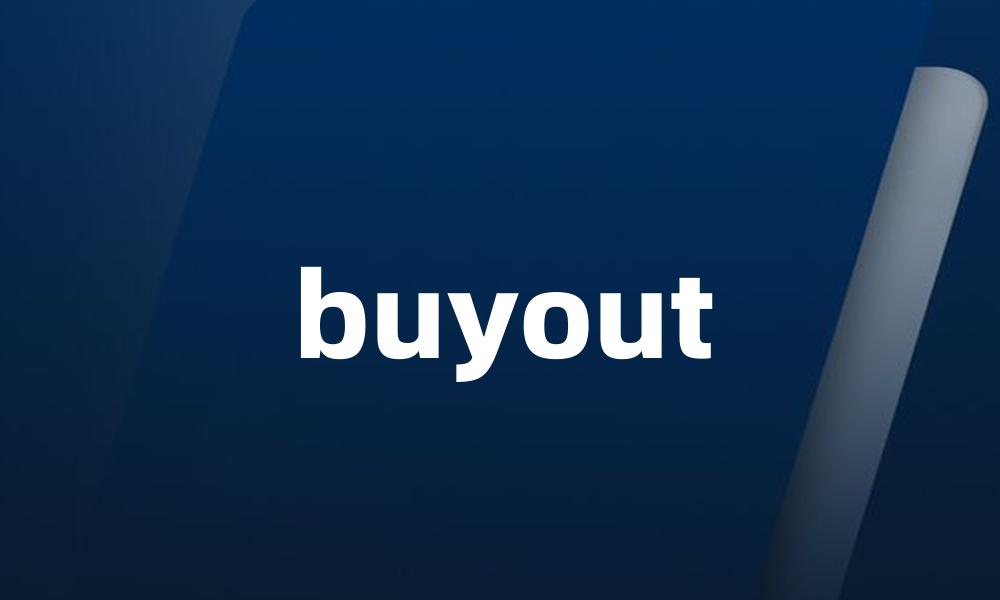 buyout