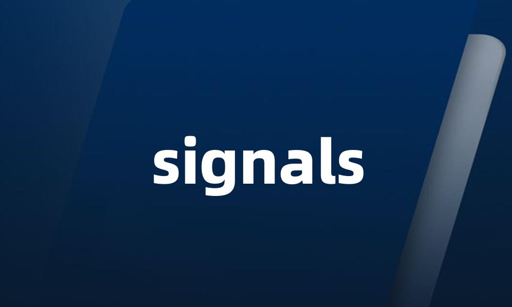 signals