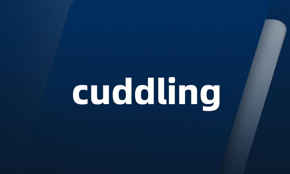 cuddling