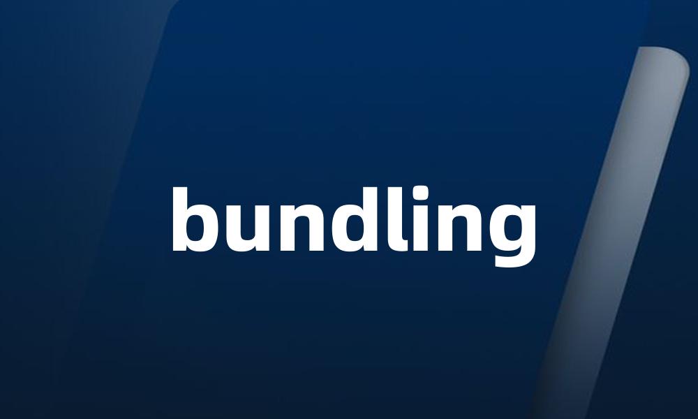 bundling