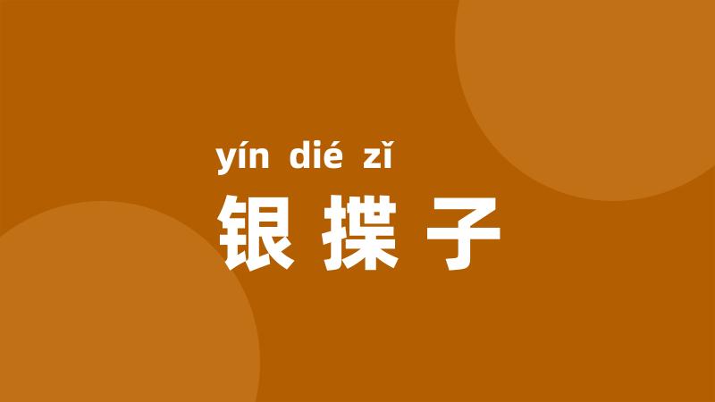 银揲子